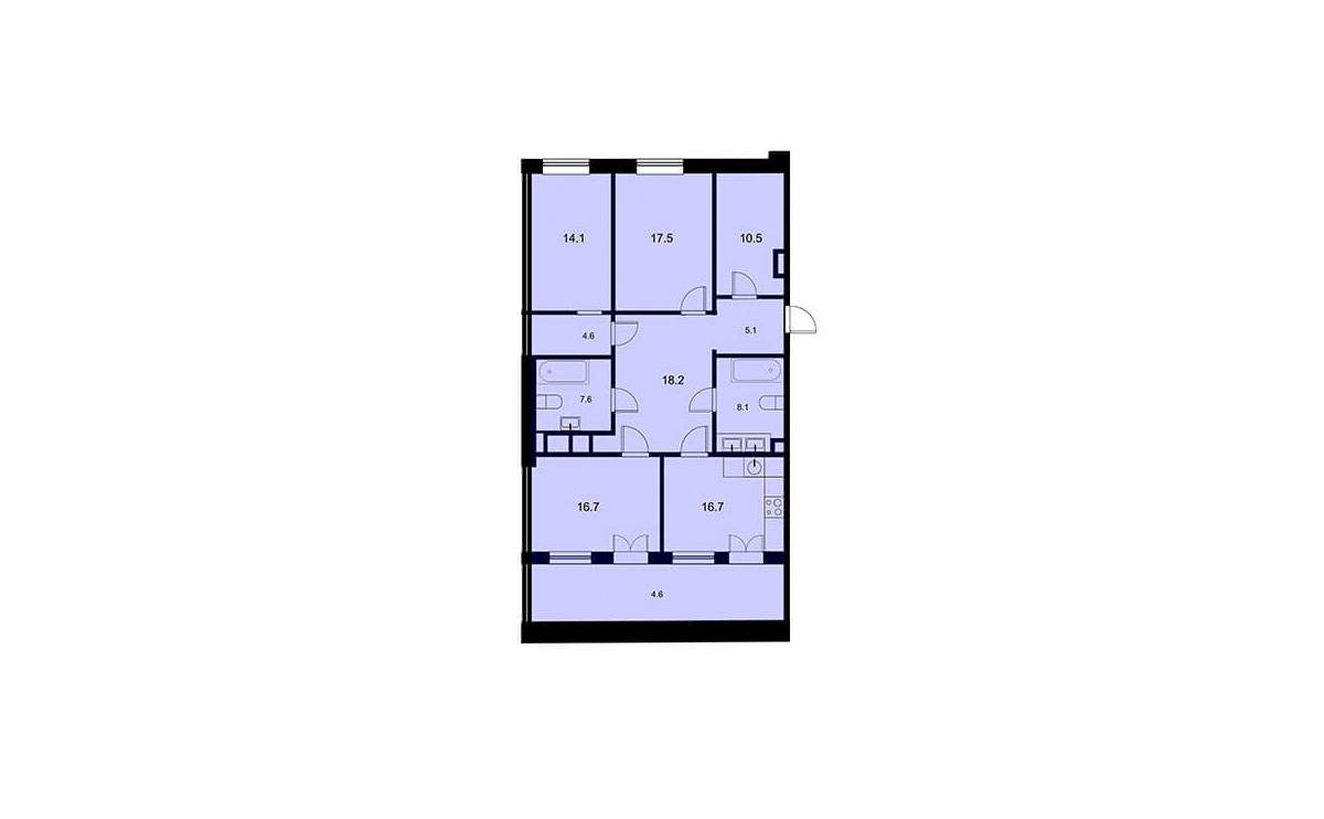 Plans ЖК «Казанское подворье»