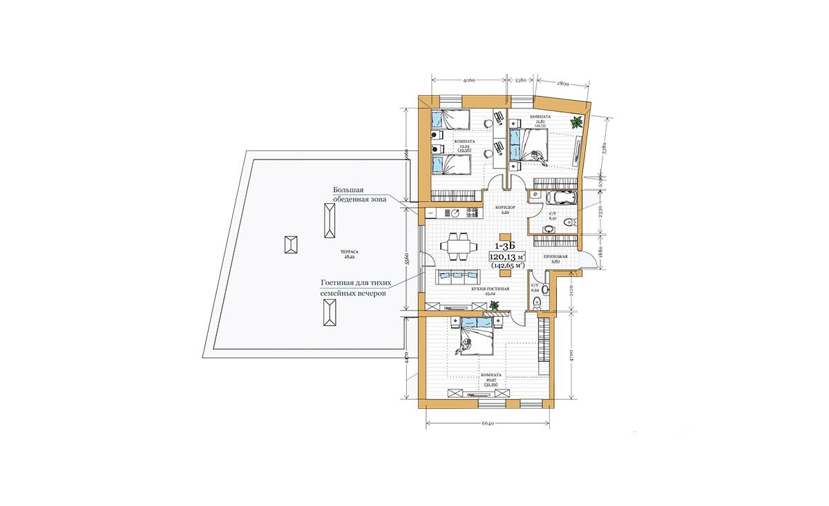 Plans ЖК «Milli House»